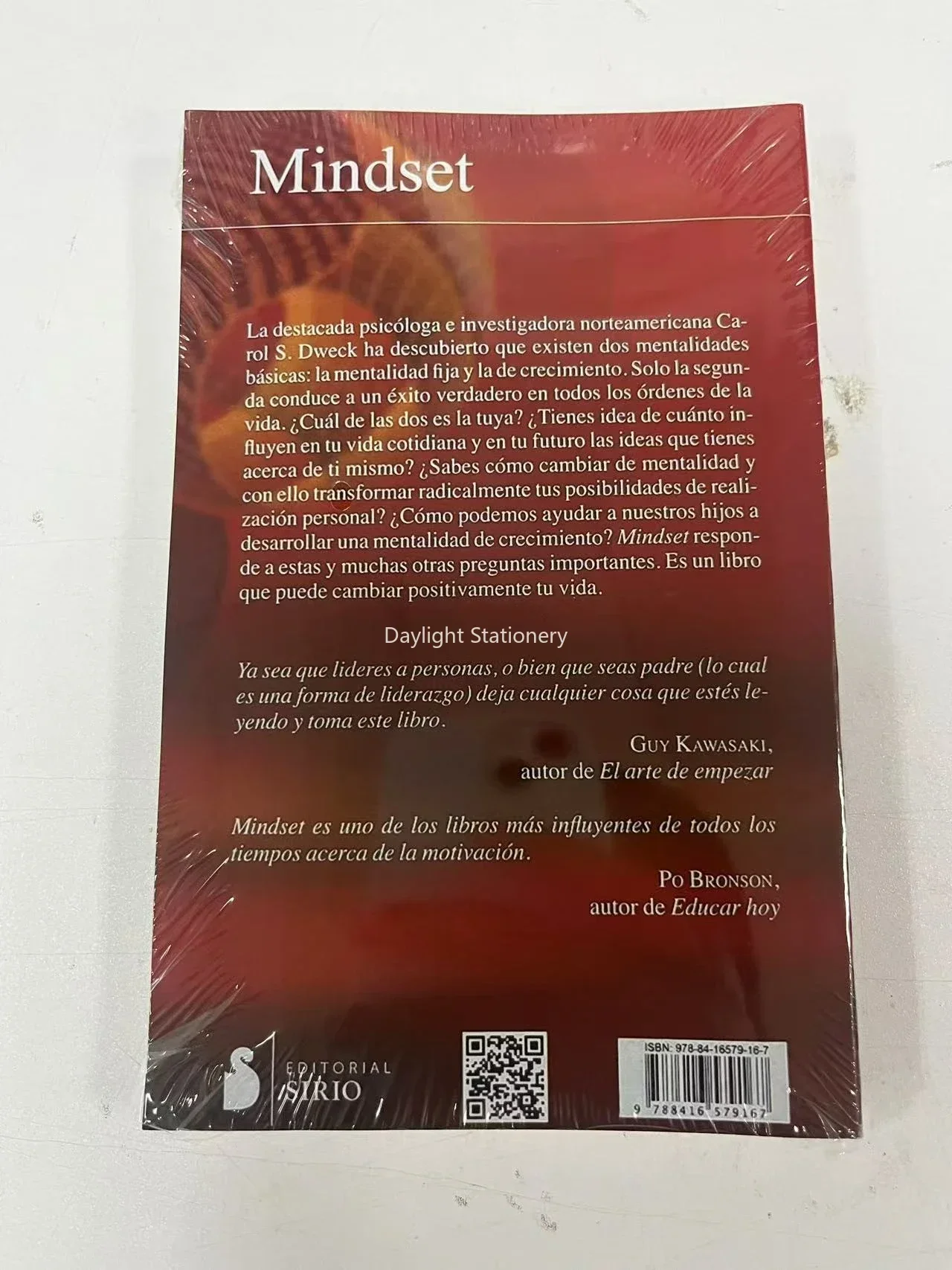 Mindset The New Psychology Of Success Spanish Book by Carol S. Dweck Foreign Literature Inspirational Book