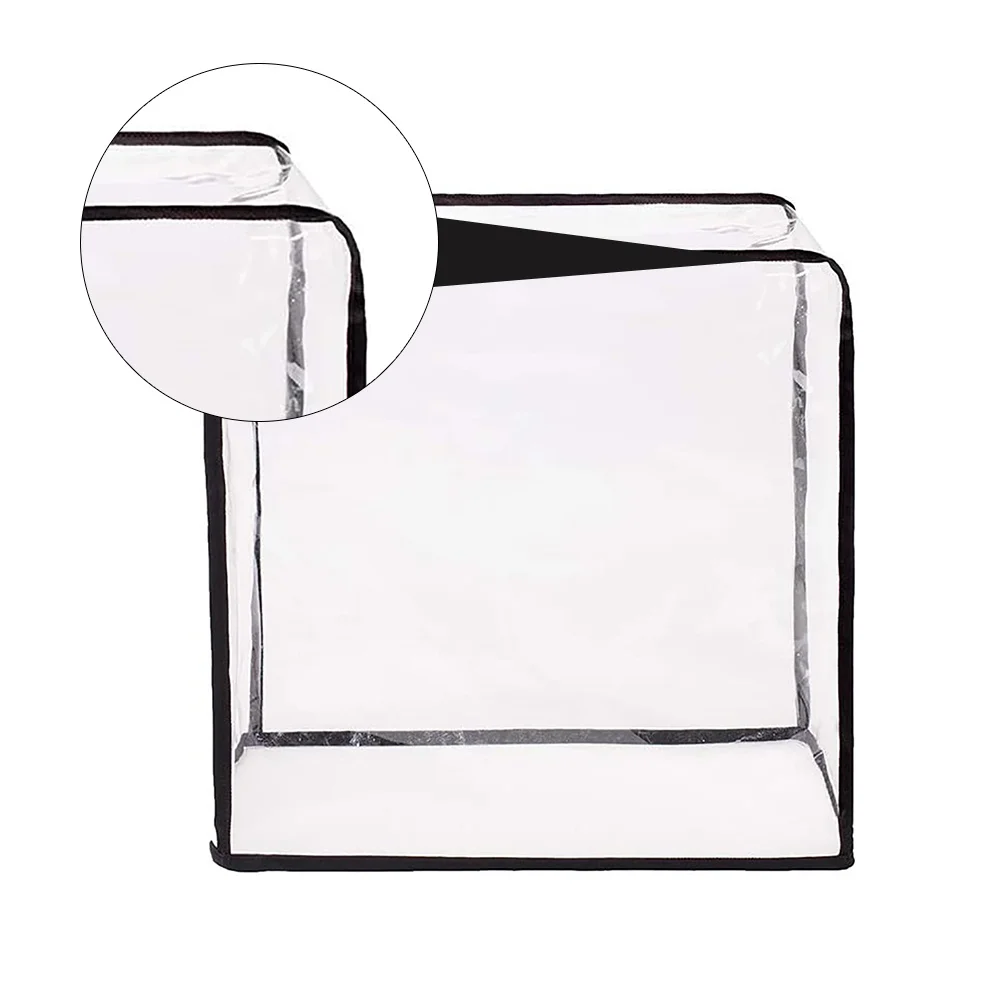 غطاء حماية من مادة PVC لطباخ الضغط، تصميم شفاف، صناعة جودة تناسب معظم المواقد الكهربائية، مقالي الهواء #5