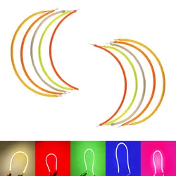 LED Soft Filament DIY Lighting Decoration Accessories DC3V 80MM/130MM/255MM/300MM Diode Flexible Filament Edison Bulb Lamp Parts