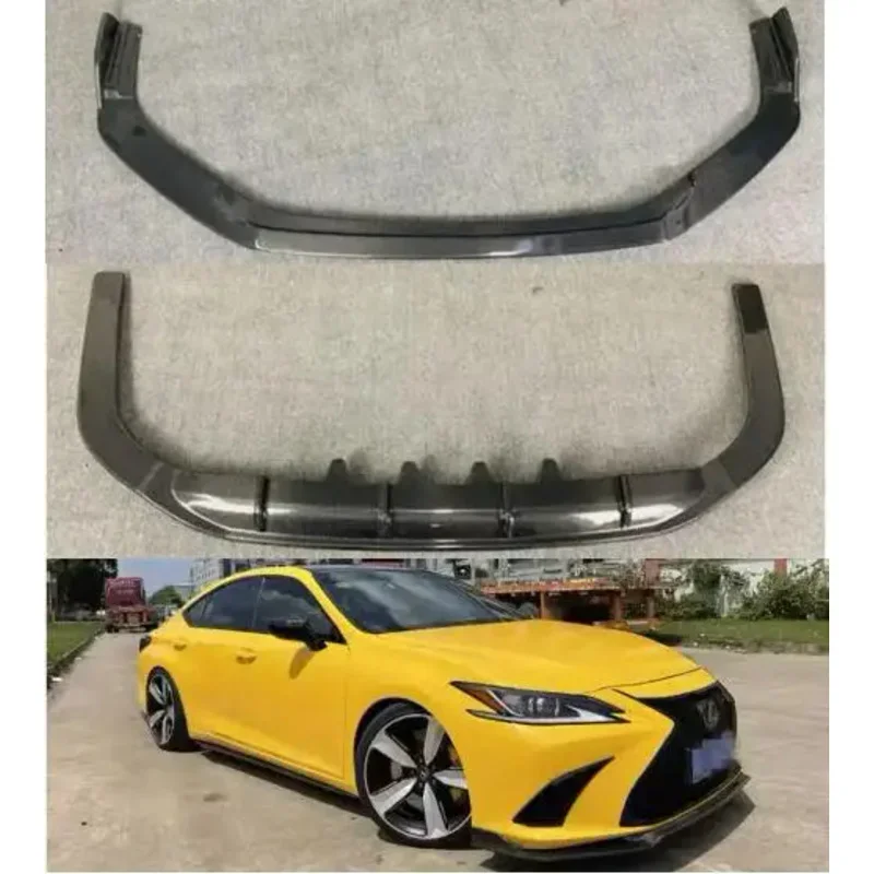 For Lexus ES200 ES260 ES300H 2018-2023 Carbon Fiber Bumper Front Lip Rear Trunk Diffuser Spoiler Side Skirts ART Full Body kit