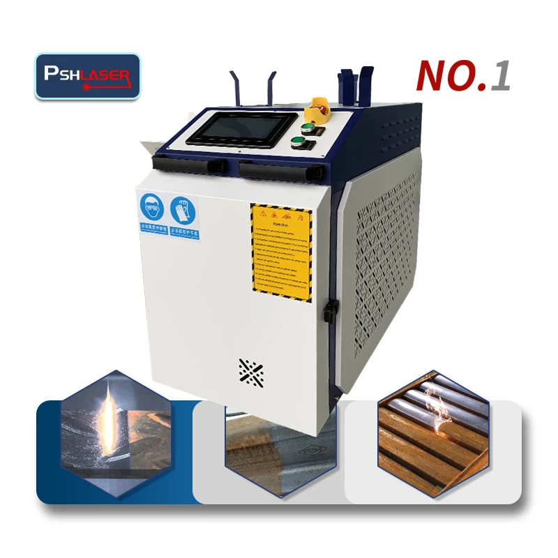 3000W Water-cooled Laser Cleaning Machine Good Heat Dissipation For Intensive Production