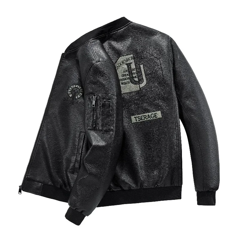 

Модная крутая осенне-зимняя ветрозащитная дышащая куртка из искусственной кожи для пешего туризма и кемпинга, модный и удобный теплый топ