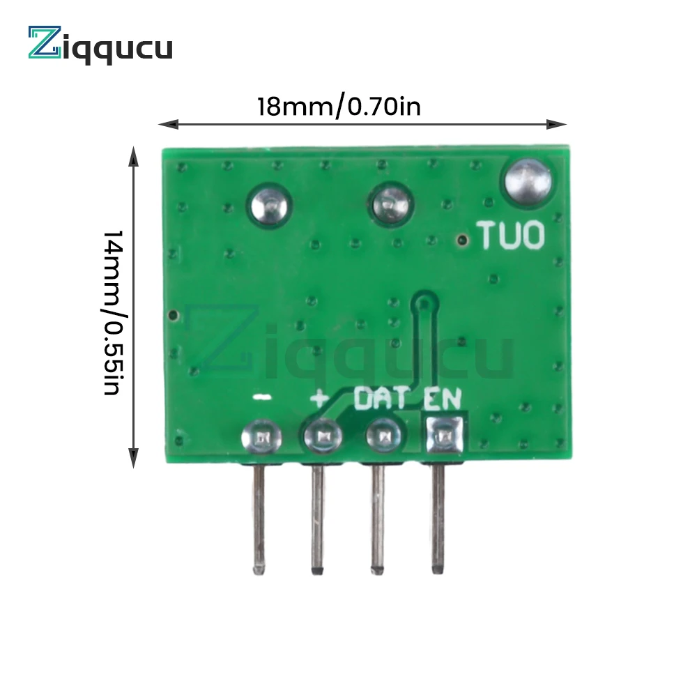 RF Receiver and Transmitter Module high quality materials DIY Kit 433Mhz Super Outlier RF Module RX470 receiver module