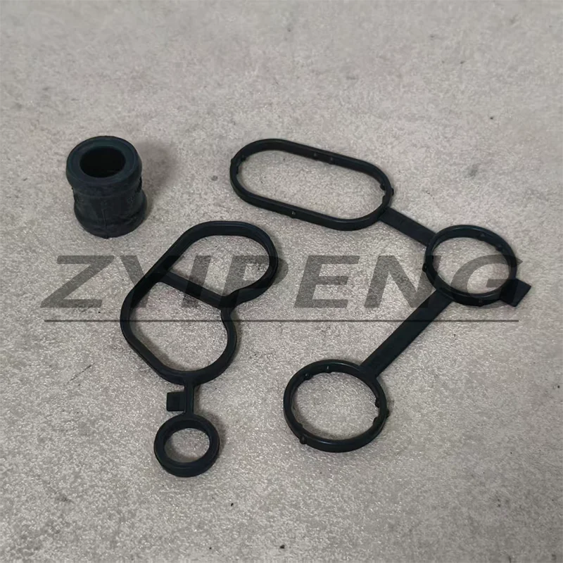1 Set Engine Oil Cooler Gasket Suitable 3 Pieces 03F903575C 03F115111A 03F121215 For VW Polo Golf Jetta Touran Audi A3 S3 A1