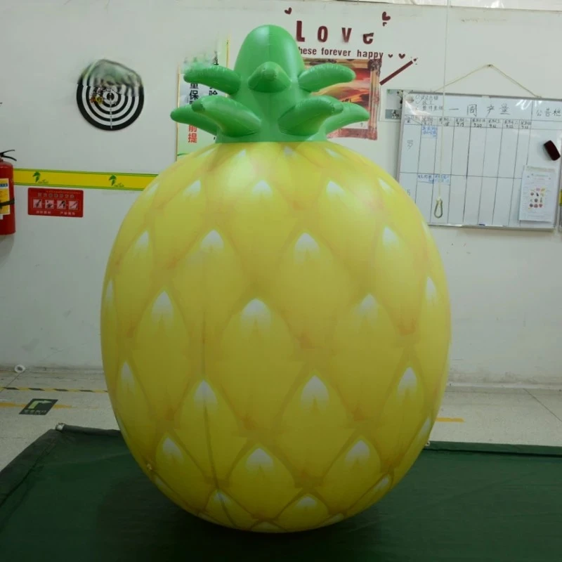 Pineapple Fruit Inflatable 1.5mh Pvc Inflatable  Hanging Balloons For Advertising/event/show/exhibition/promotion