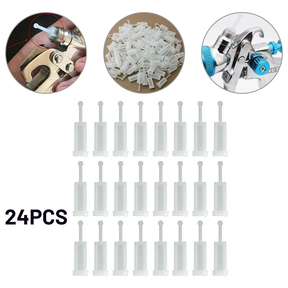 Gravity Feed Spray Pot Paint Filter Feed Accessories Dia Disposable Gravity HVLP Paint Replacement Strainers Tools
