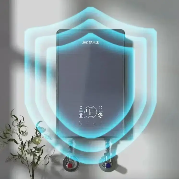 Household real-time frequency constant temperature real-time electric water heater, small and ultra-thin bathroom barber shop