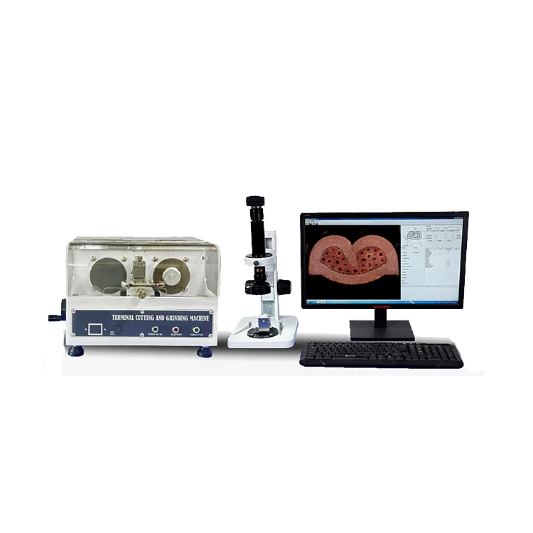 Good price cable terminal cross section test machine measuring instrument