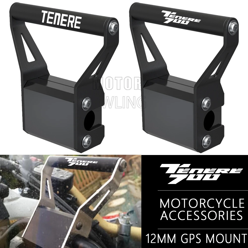 

Для Yamaha Tenere 700 2019-2024 Super Tenere XTZ1200 навигационный GPS-кронштейн для Aprilia Tuareg 660 2022 ~ 2026 Tenere700
