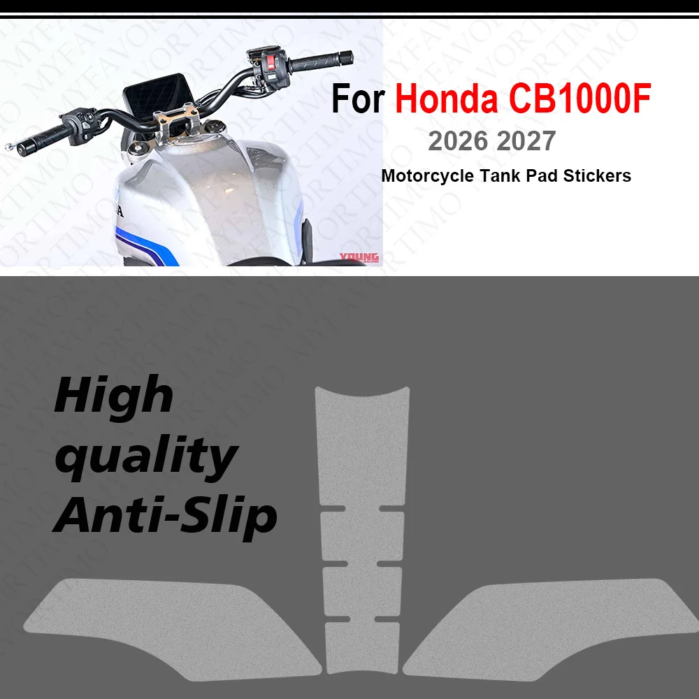 For Honda CB1000F CB1000 F SE Tank Pad Knee Grip Gas Fuel Oil Protection Anti-slip Stickers Decals Accessories
