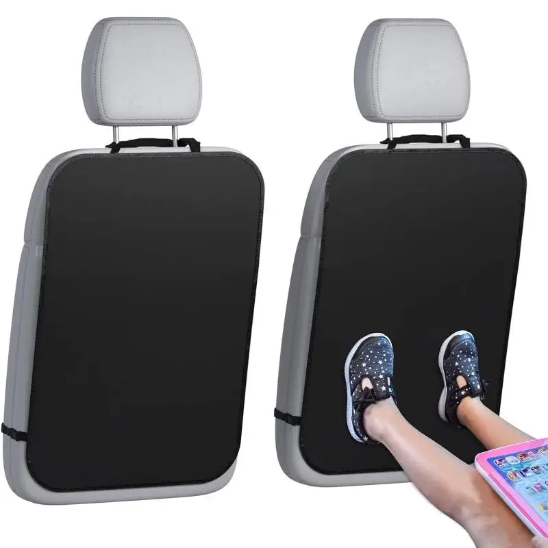 1Pcs Polyester Automotive Seat Covers Car Seat Back Kick Protectors Protection From Dirt And Mud Fit For Most Vehicles - view 4