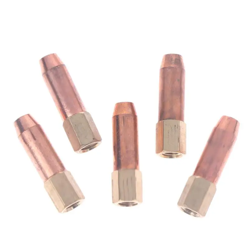 Welding Torch Nozzle Accessory YH01-2; Pure Copper Torch Tip Set; Propane Acetylene Oxygen Brazing Tool
