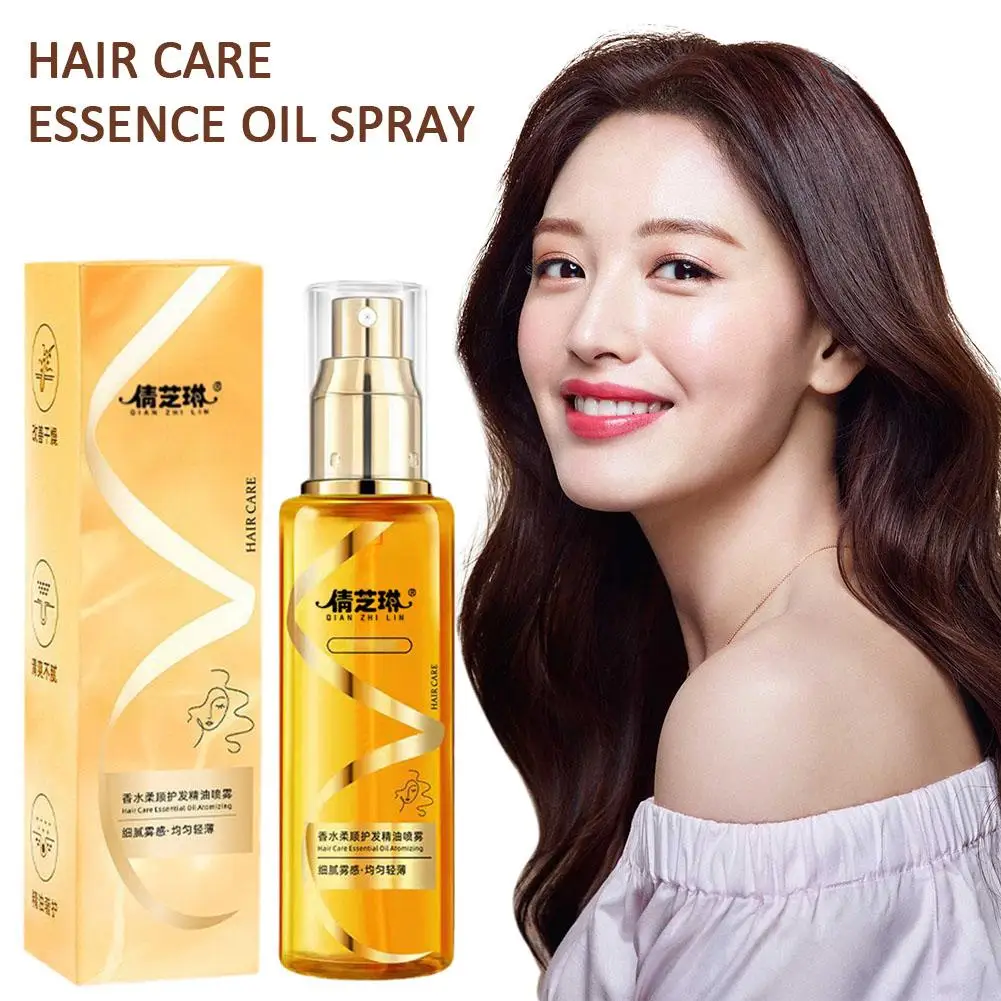 Fragrance Hair Care Essential Oil Anti-frizz Hairs Smooth Serum Hair Oil Repair Perfume Essence Spray Aromatic Hair Care Oil