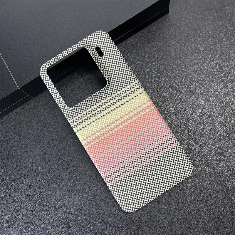 For Xiaomi Mi 15 Pro Case Hard PC carbon fibre grain Slim Protective Back Cover Case For Xiaomi Mi 15 14 13 13T Pro Phone Shell