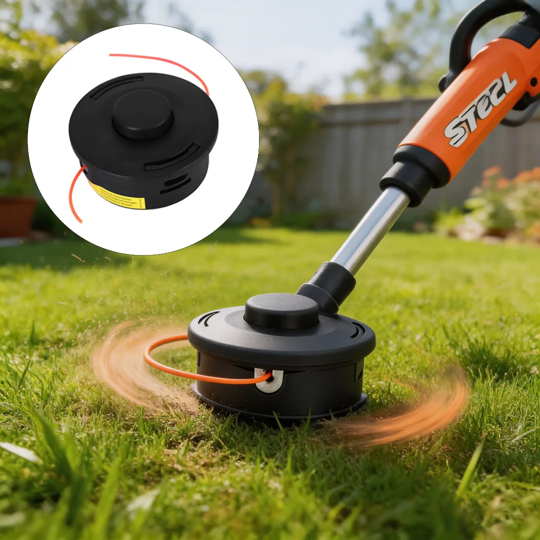 AutoCut 25-2 Strimmer Head Replacement, Fits Stihl FS KM FR Series Brushcutter, 40027102108 Mowing Trimmer Head Compatible