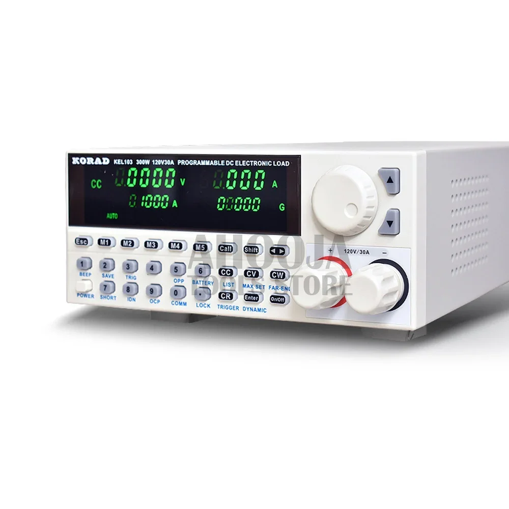 Imagem -02 - Korad-carga Eletrônica Testador de Bateria Programação Elétrica Profissional Controle Digital Carga dc 300w 120v 30a 110v220v
