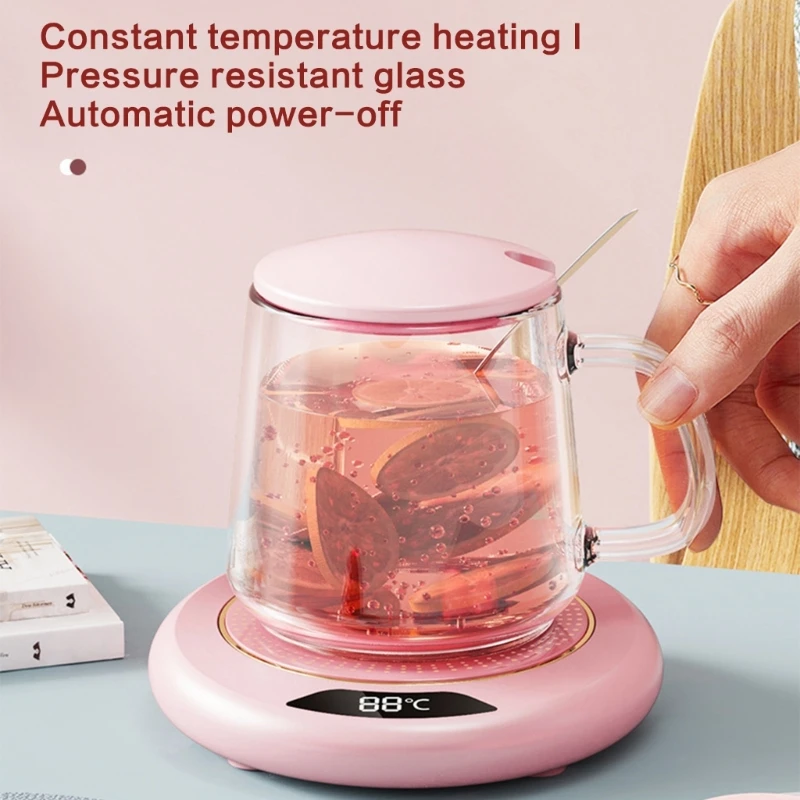 USB Làm Nóng Cốc Giữ Ấm Miếng Lót Nhỏ Sưởi Cốc Miếng Lót Thiết Thực Làm Nóng Dropshipping