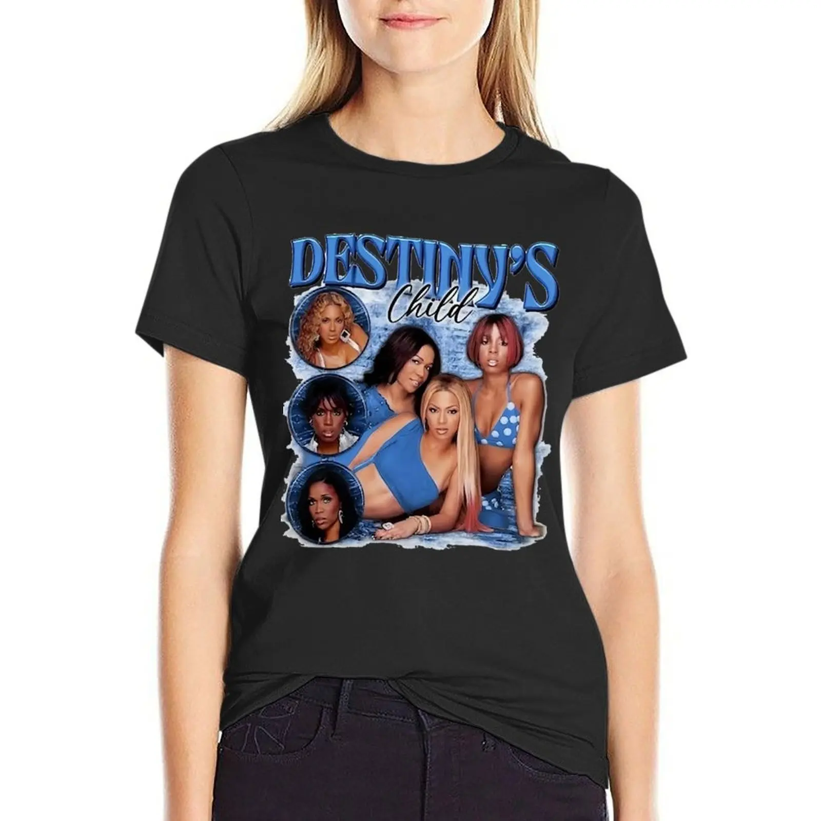 

Destiny's Child Group T-Shirt hippie clothes cute clothes anime spring clothes Women 2025