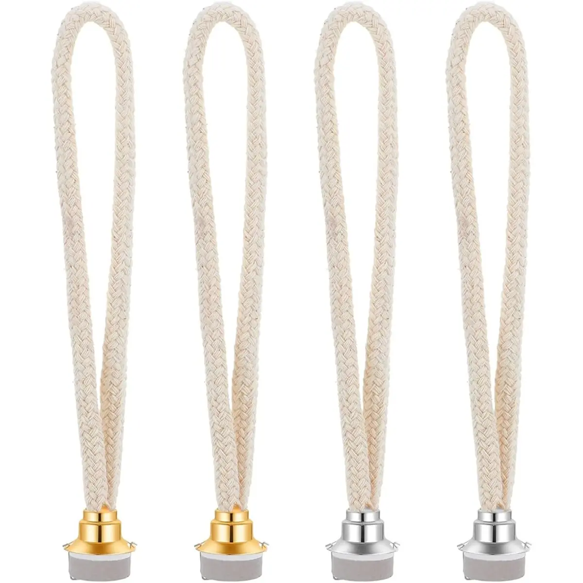 4 Pack Catalytic Wick Replacement Oil Lamp Wick Replacement,Oil Lamp Wick Replacement Fragrance Oil Lamp Wick