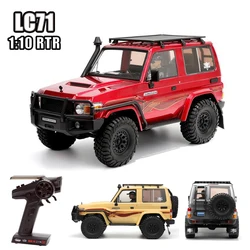 1/10 RGT EX86020 RC Car LC71 RTR 4WD Zdalnie sterowany pojazd 2.4G RC Elektryczny model samochodu Rock Crawler Zabawki dla dorosłych dzieci