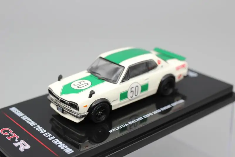 Inno 1:64 nissan 2000 GT-R kpgc10 sammlung von druckguss legierung auto dekoration modell spielzeug