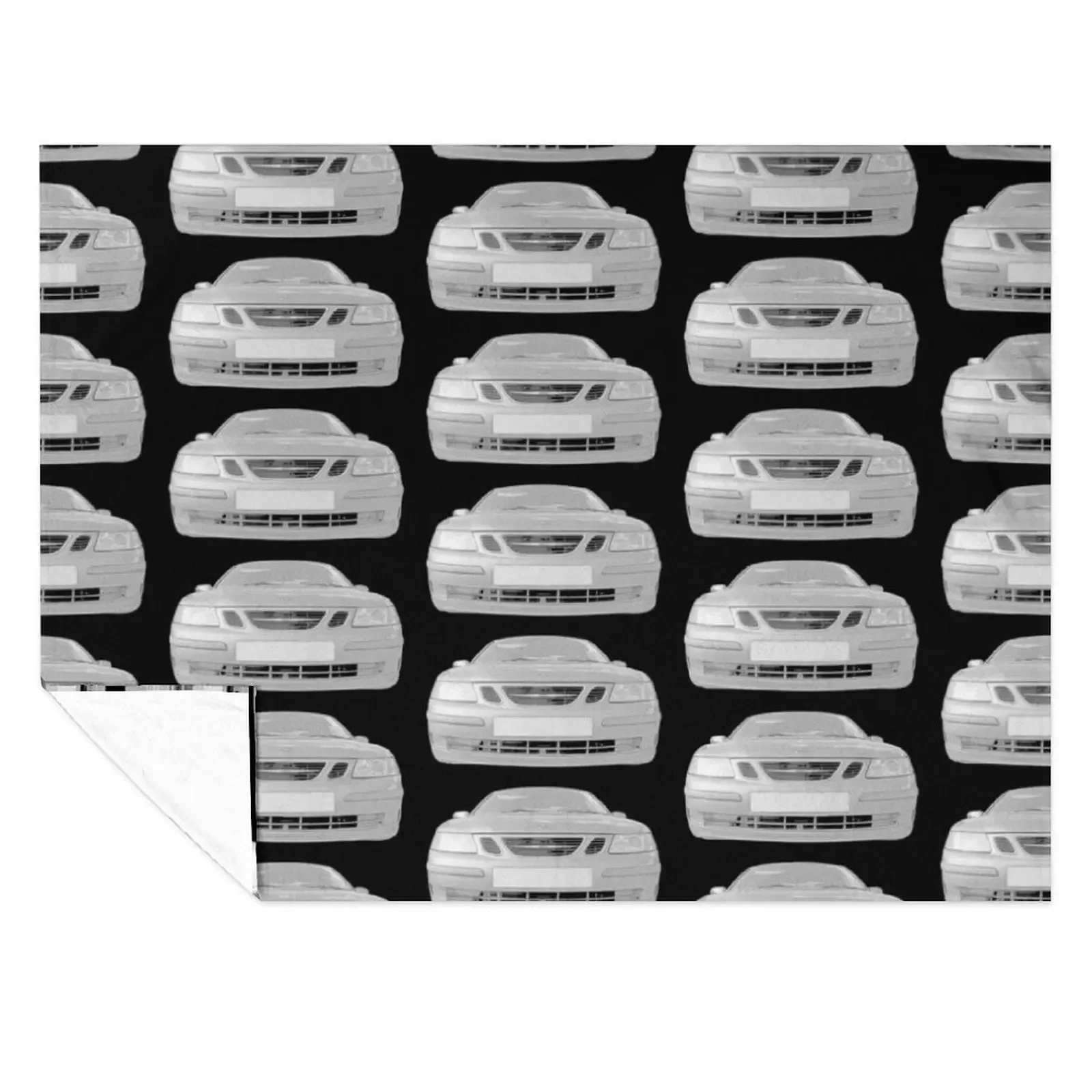 

Saab 93 classic car Throw Blanket Nap Plush Decorative Throw Thermals For Travel Blankets