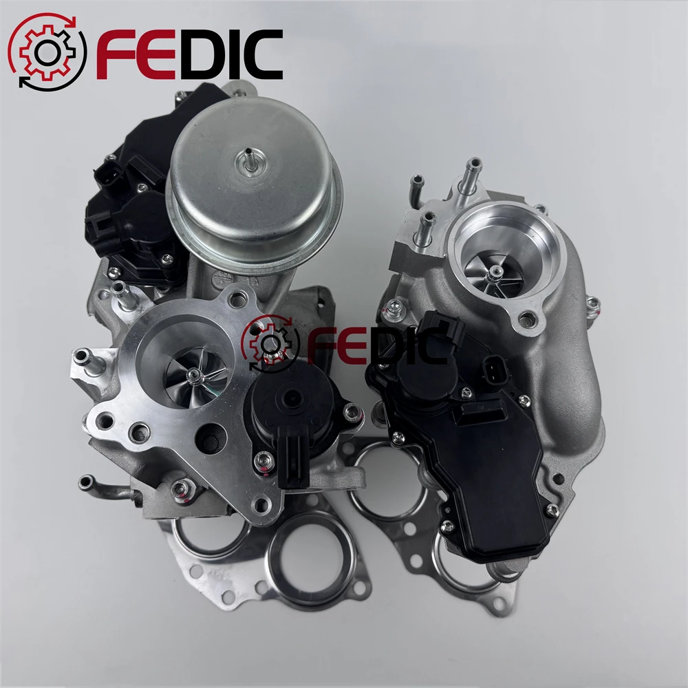 

17208-52010 17201-52010 Turbo charger for Toyota Land Cruiser FJA300 VJA300 1VD 2021 MFS Twin Turbocharger