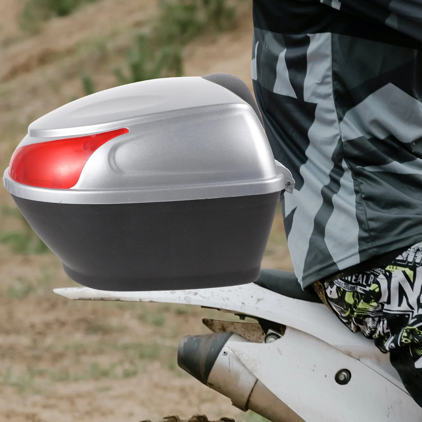 

Мотоциклетный кофр 35 л: большой объем, водонепроницаемый, пылезащитный, устойчивый к царапинам, с надежным замком, для скутеров и электромобилей