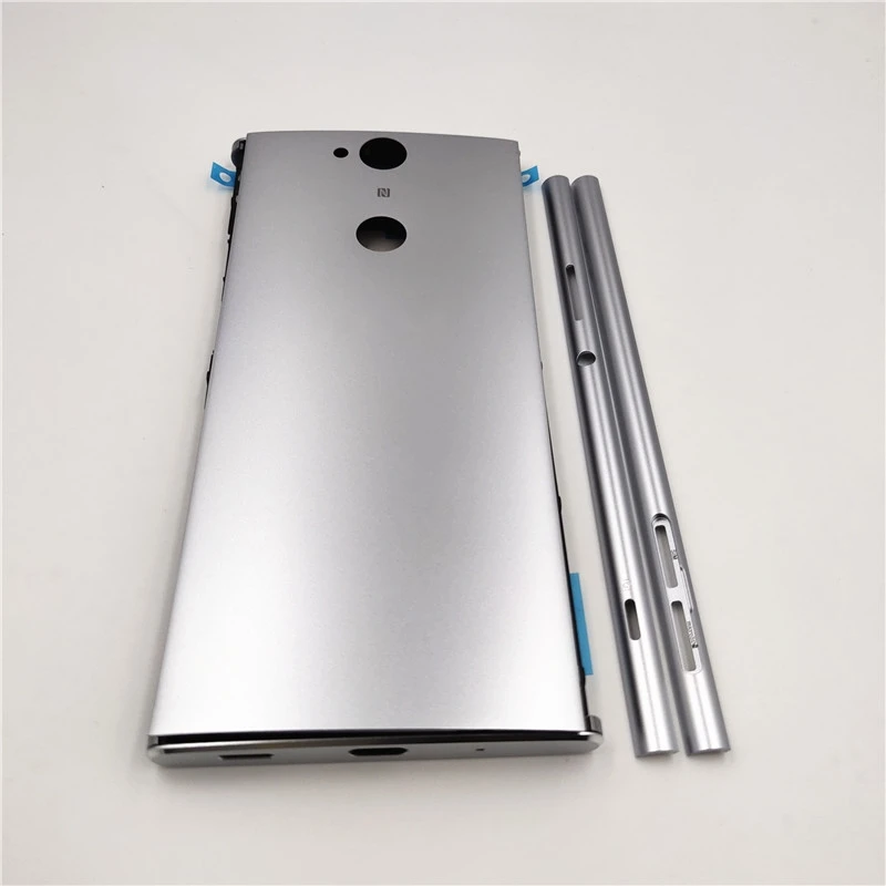 New Full Housing Middle Front Frame Bezel Housing For Sony Xperia XA2P XA2 Plus With Battery Back Cover + Side Strip