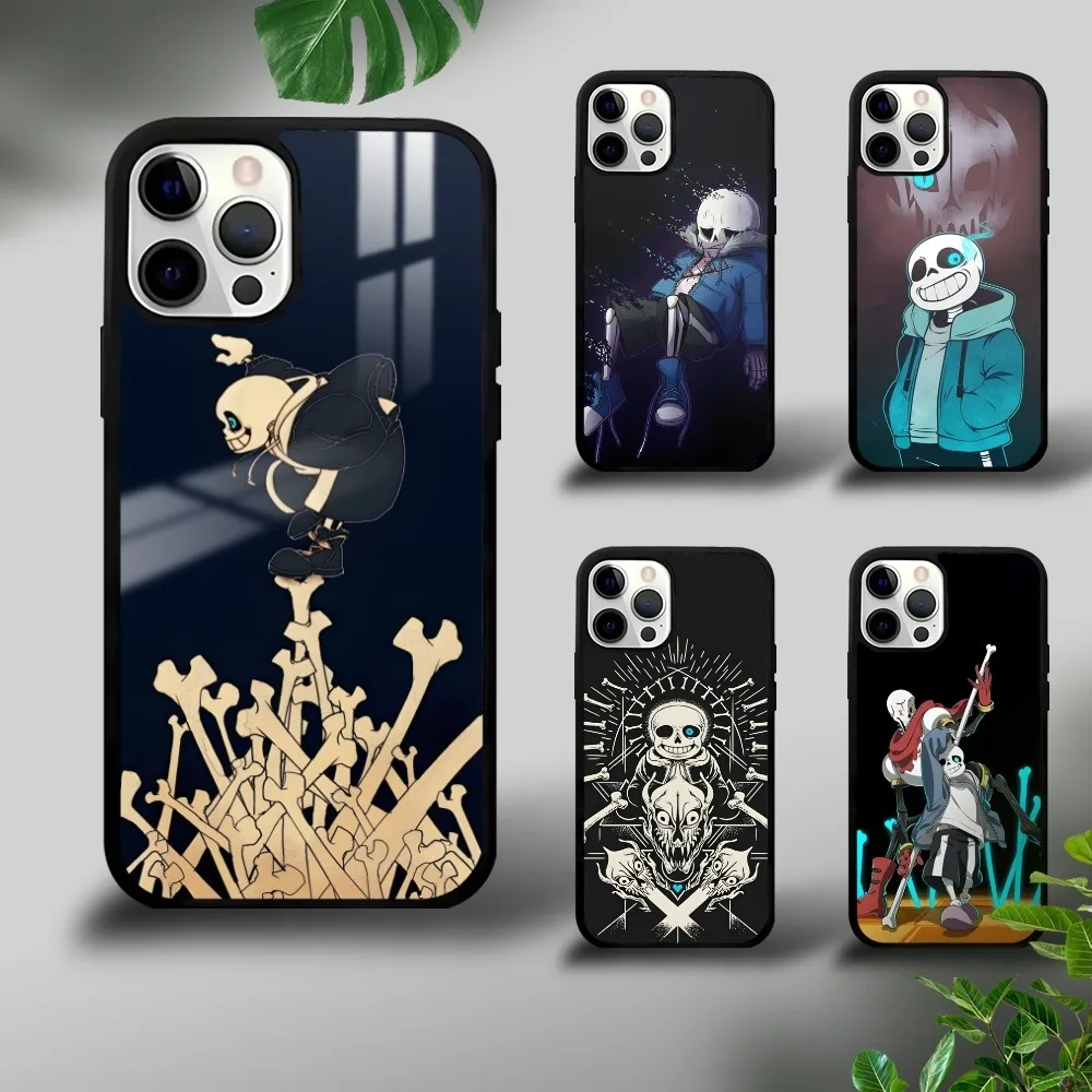 

Game U-Undertale Phone Case For iPhone 16 15 14 13 12 11 Pro Xs Max Mini Plus Celulares Hard Funda