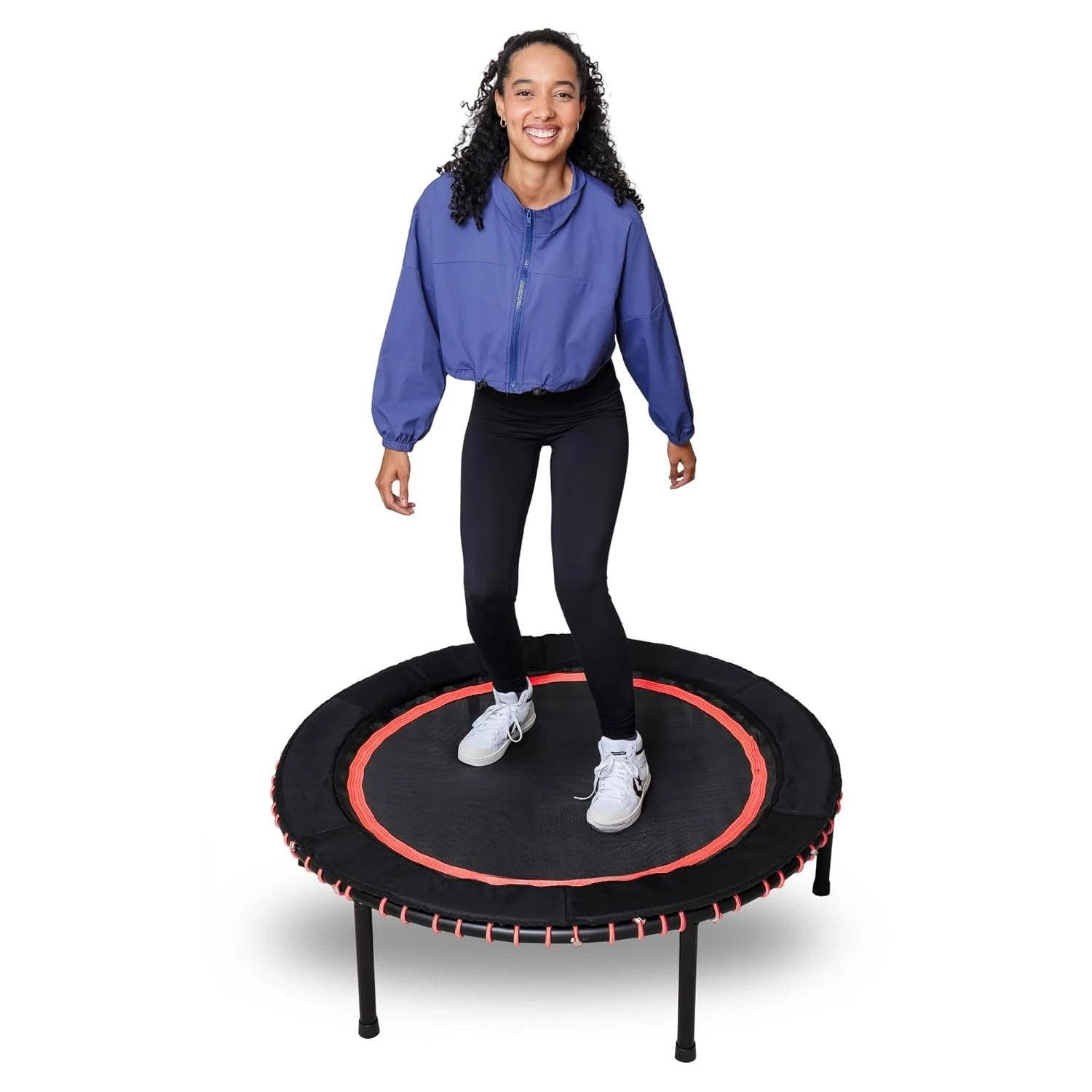 Leaps and Rebounds Fitness Trampoline, 40-inch or 48-inch |Adults and Kids Rebounder for Indoor and Outdoor, Up to, Customized