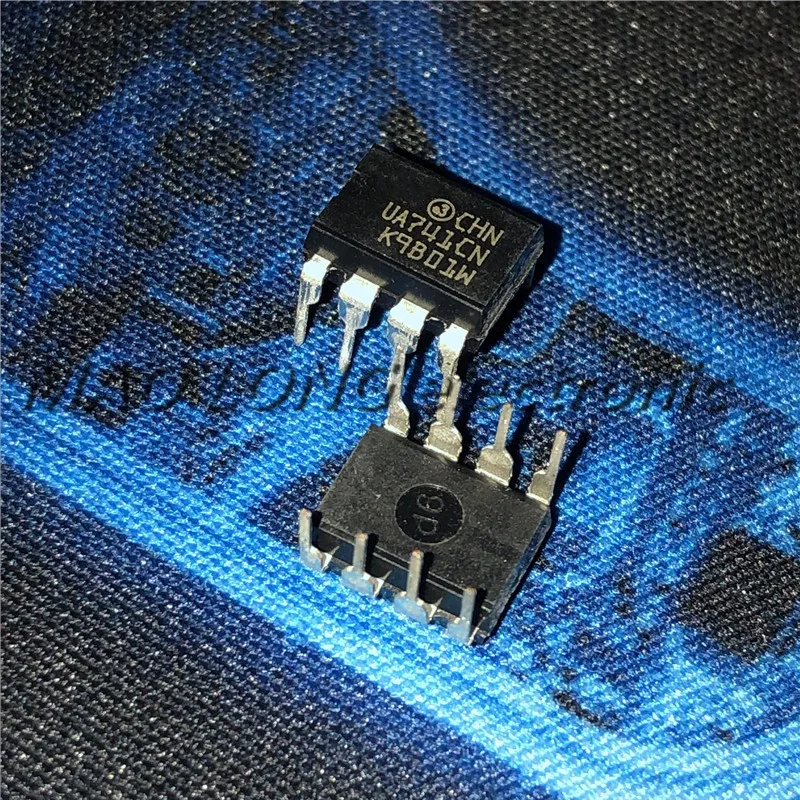 10PCS/LOT UA741CN DIP8 UA741 DIP UA741CP new and original IC  In Stock