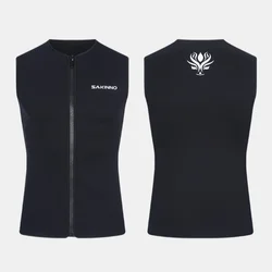 3mm Men Women Thermal Sleeveless Diving Vest Split Body Warm Diving Suit Surfing Swimming Drifting Diving Suit Top Vest
