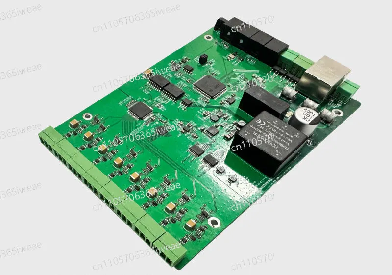 8-Channel, 300A-OEM24-bit Ethernet Data Collection Card, Nanosecond Synchronization, 128kHz Sampling
