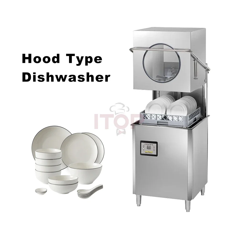 Cutlery Basket Dishwasher Commercial Tunnel Conveyor Belt Dishwasher Machine Full-Automatic Smallest Dishwasher