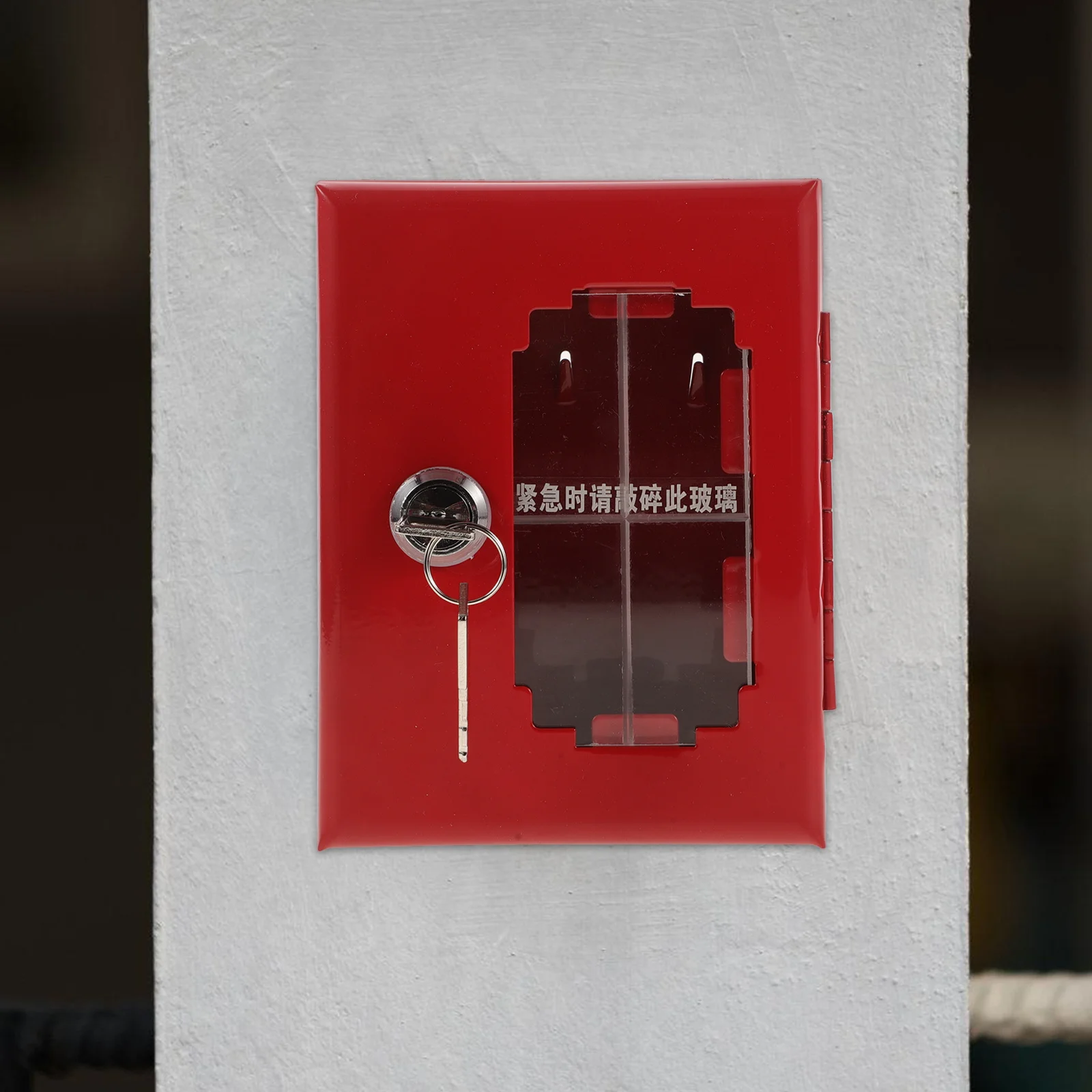 مقاومة للحريق مفتاح اقفال الصناديق المعدنية الحائط باب الطوارئ تخزين لمكتب المفاتيح الاحتياطية حامل اقفال الصناديق للخارج #5