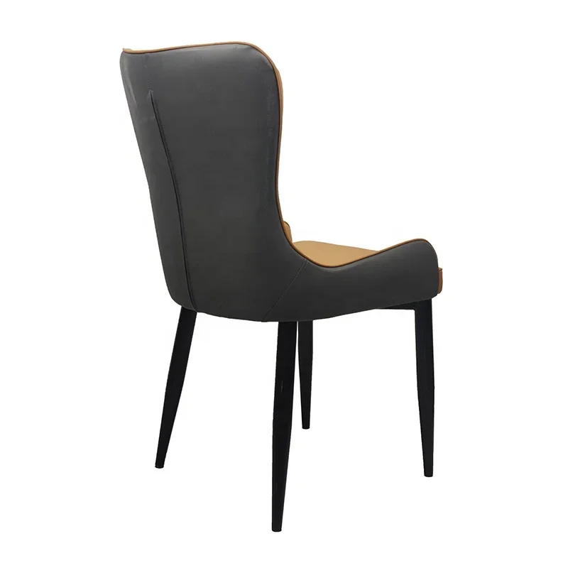 For Nordic Luxury Dining Chair Home Modern Minimalist Makeup Chair Stool Leather Chair