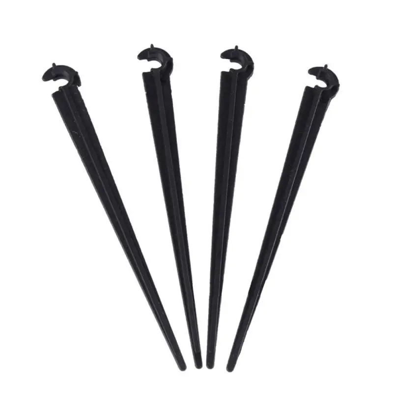 

47 Capillary Bracket C Type Ground Plug Fixed Rod Small Red Hat Emitter Set Accessories Garden Irrigation Water Drip Irrigation