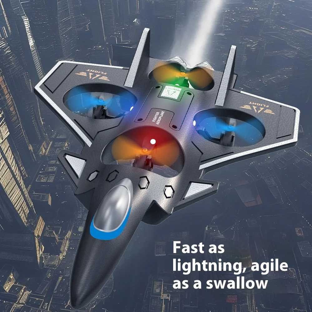 JJRC Afstandsbediening Schuim Zweefvliegtuig Vliegtuig Model 3D Stunt Drone Speelgoed voor Jongens Onderwijskunde Luchtvaart Simulatie Klein Formaat