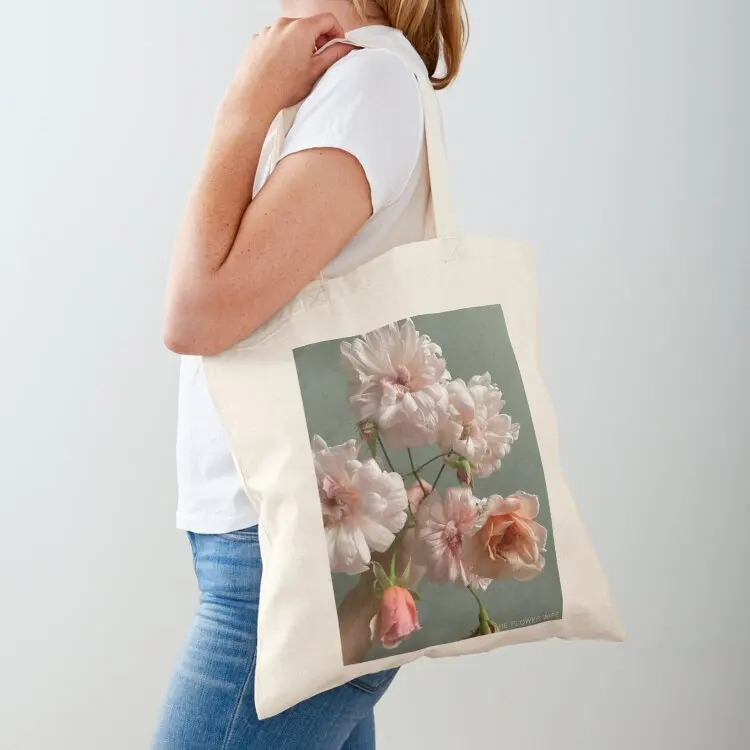 

Perle D'Or Roses The Flower Wife Tote Bag cute pouch bag Women bags Woman shopper bag Canvas