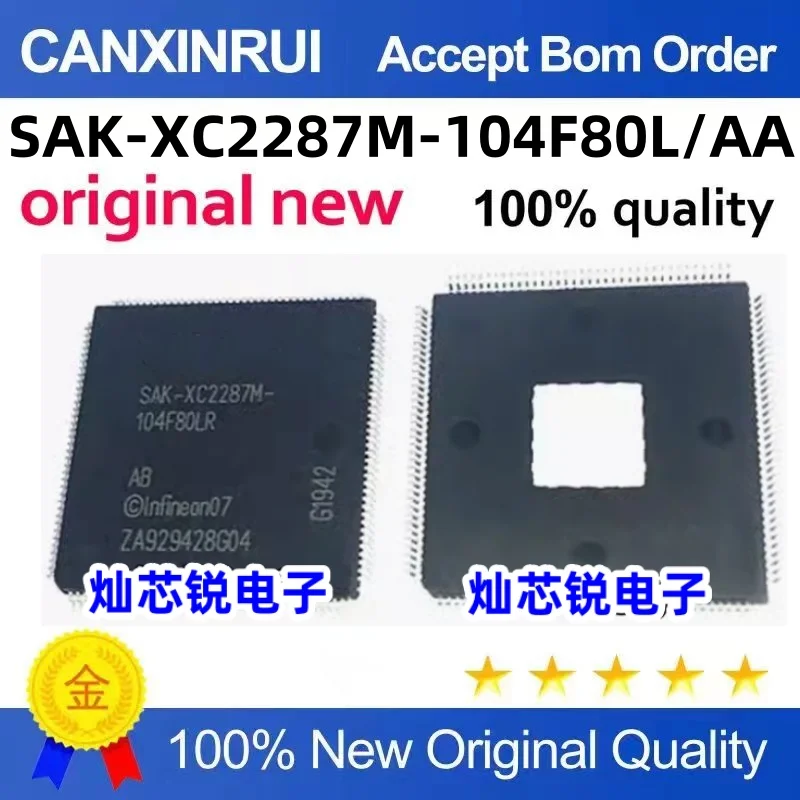 

SAK-XC2287M-104F80L AA IC Chip IC LQFP-144 Package Quality Assurance