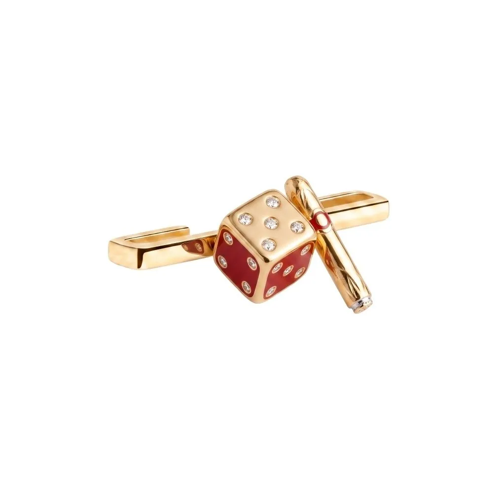 Gold Tone Watch Strap Pendant Enamel DIY Watch Accessory Watch Band Decorative Bead DIY Jewelry Charms for Whoop 5.0/5.0 MG/4.0