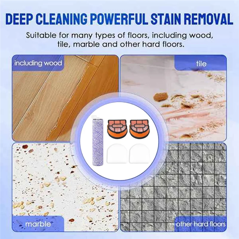 جودة عالية-لسمك القرش WDB1F2 Hydrovac AW201 AW302 WD201 WD100 WD200 WD101 WD200C مكنسة كهربائية Brushroll تصفية حزمة استبدال