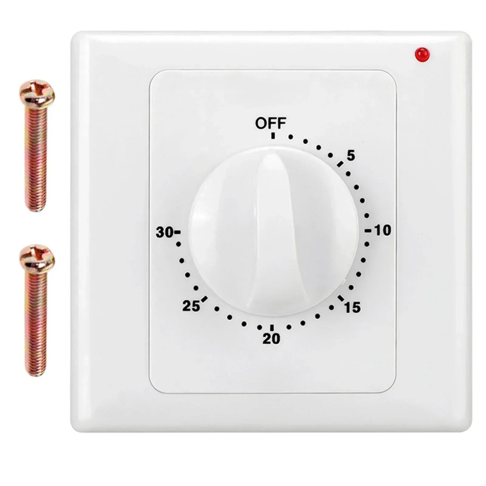 Imagem -02 - Interruptor Eletrônico Temporizador de Contagem Regressiva para Casa Applianc Controlador de Contagem Regressiva Mecânica 86 Painel Plástico 86 Painéis 2000w 220v ac