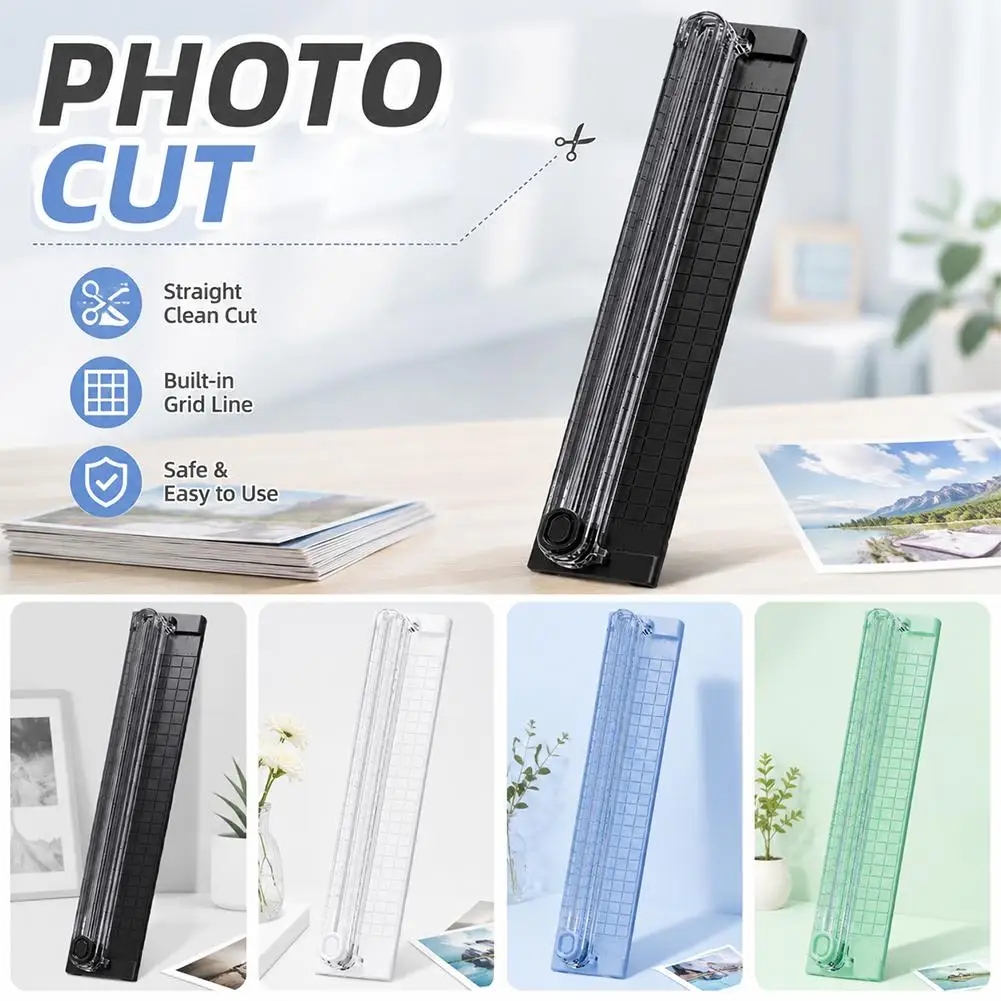 A3 Mini Paper Trimmer Paper Cutter Cutting Machine for Craft Paper Card Photo Laminated Paper Scrapbook Home Crafts Tools view 2