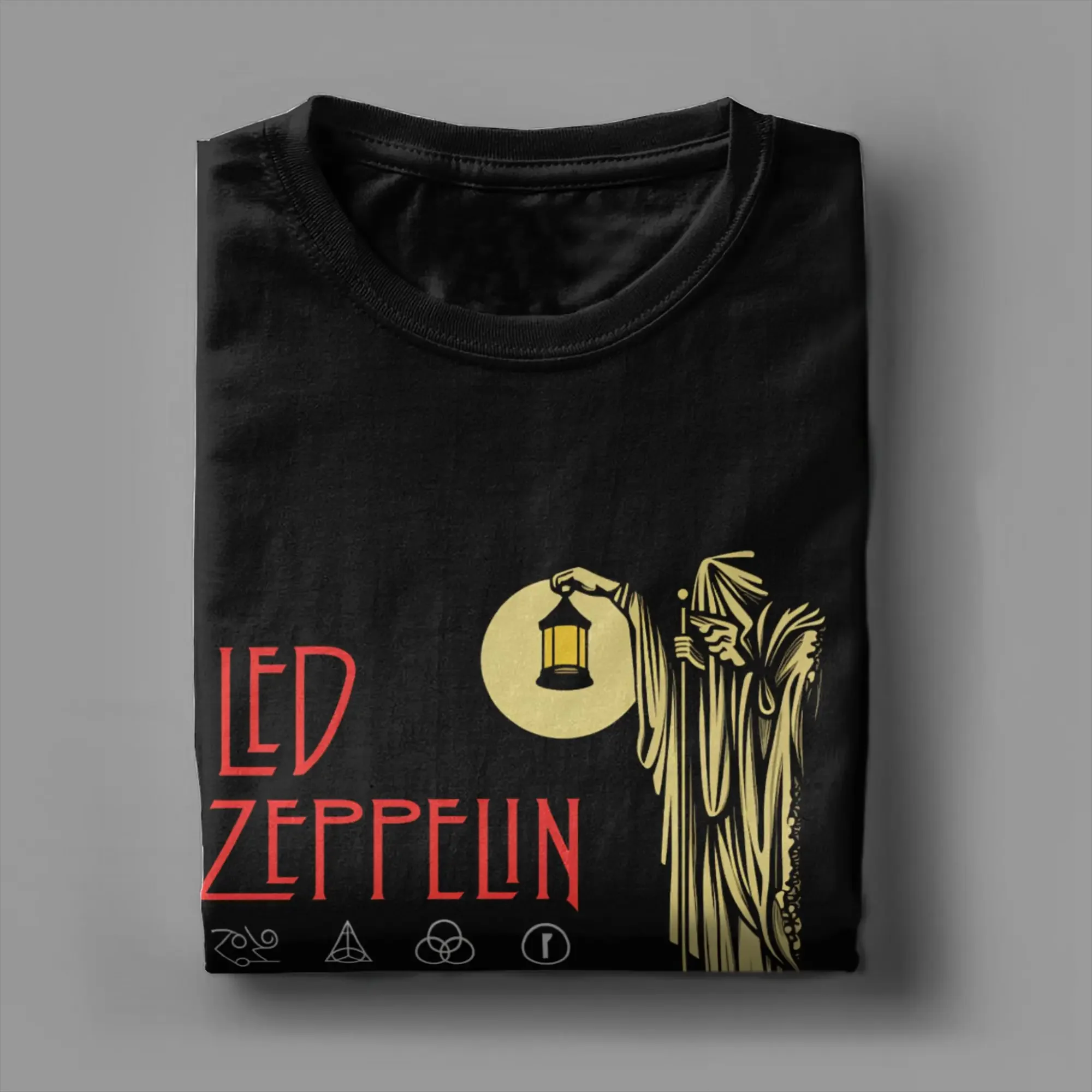 Oversized T Shirt Summer The Mother Ship Led Zeppelin Fashion T Shirts  Cotton Tshirt for Adult Y2K Funny Short Sleeve Tops