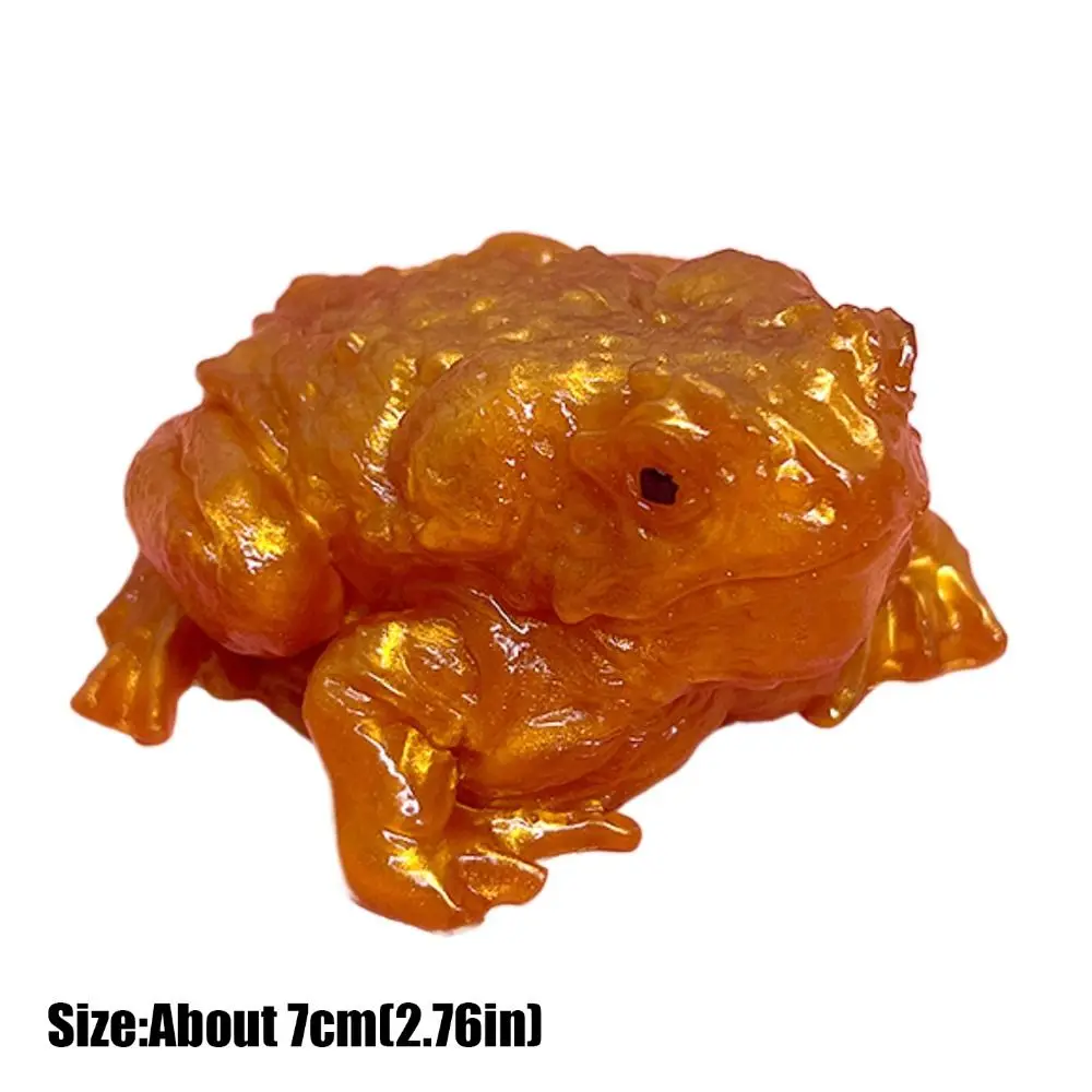 New Toad Frog Squeeze Stress-relief Soft Frog SimulationToy Sticky Squeeze Toy Tricky Toys