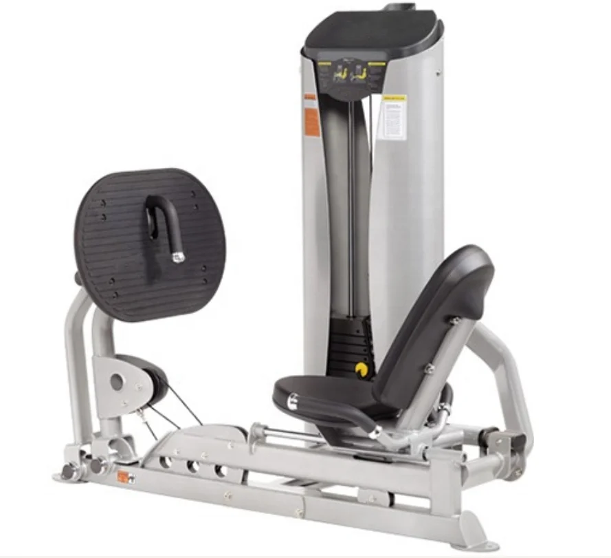 

Factory Sale Bodybuilding Trainer Pin Loaded Selectorzied Machine Dual Line Seated Leg Press/Calf Raise