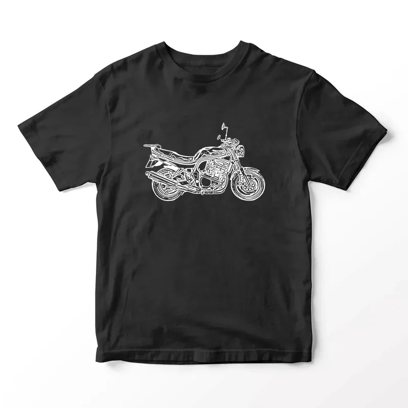 

2024 Men T Shirt Casual Fans of Suzukis 600 Bandit Motorbike T-shirt Graphic Summer Short Sleeves 100% Cotton S-3XL Cool Tee