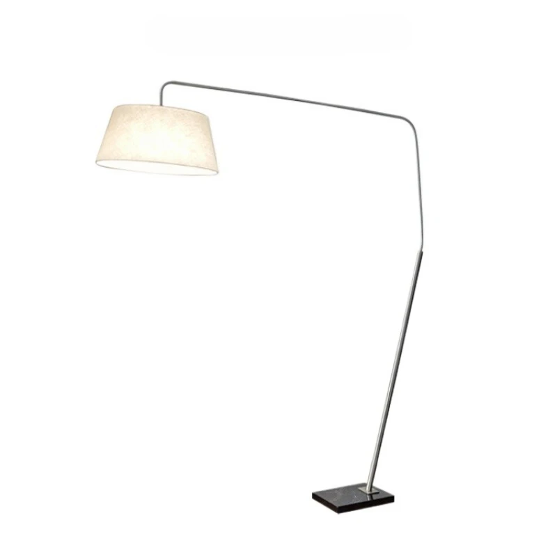 

Fishing floor lamp post-modern hotel living room sofa reading lamp